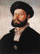 SCOREL, Jan van Portrait of a Venetian Man af Germany oil painting artist